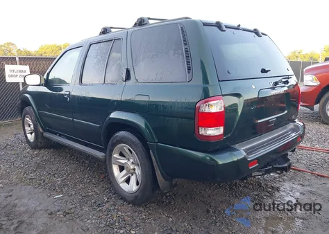 2002 Nissan Pathfinder Le z USA, uszkodzony, nr VIN JN8DR09Y72W721775